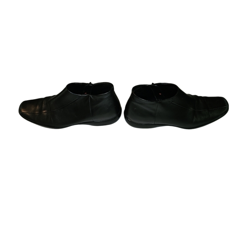 PRADA Men's Leather Slip On Loafers Zip Up Comfort Ankle High Dress Shoe 39 - Picture 6 of 11